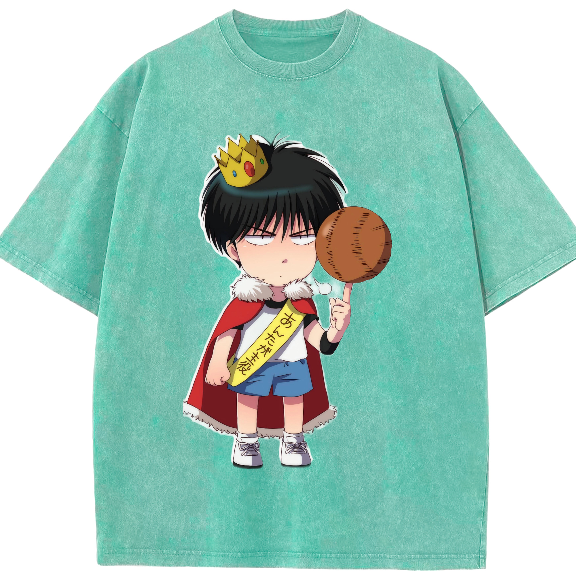 （画像用） SLAM DUNK／スラムダンク 綿100% ヴィンテージ風 半袖Tシャツ（フロントプリント）